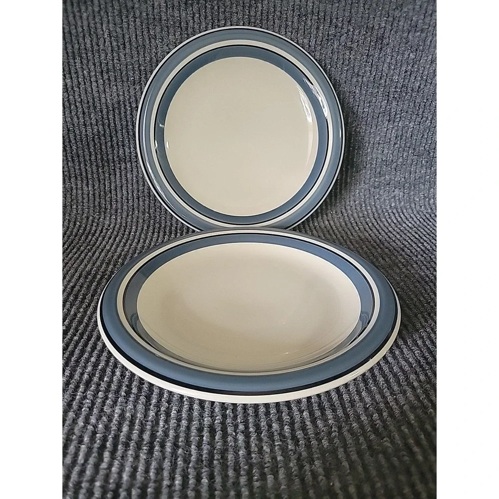 2 Pc Chromatics Stoneware 9.5